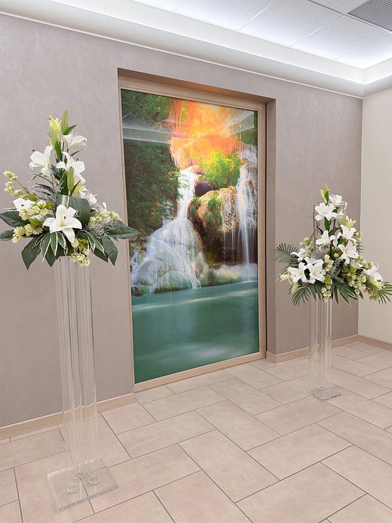 Interno Casa Funeraria "Mario Guala"